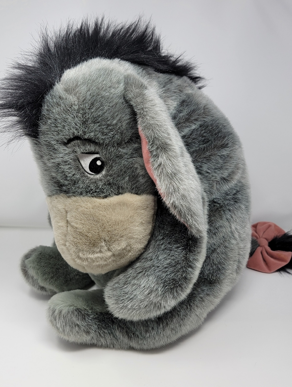 VTG 2000's EUC Disney Store JUMBO 25" EEYORE Plush w/ Detachable Tail